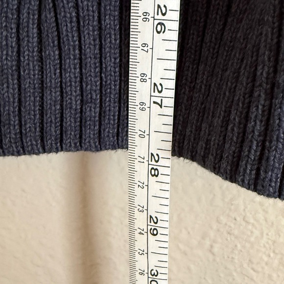 Columbia Mens Small ROC Crewneck Sweater Navy Blue Ribbed Knit Gorpcore Capsule - Picture 5 of 8